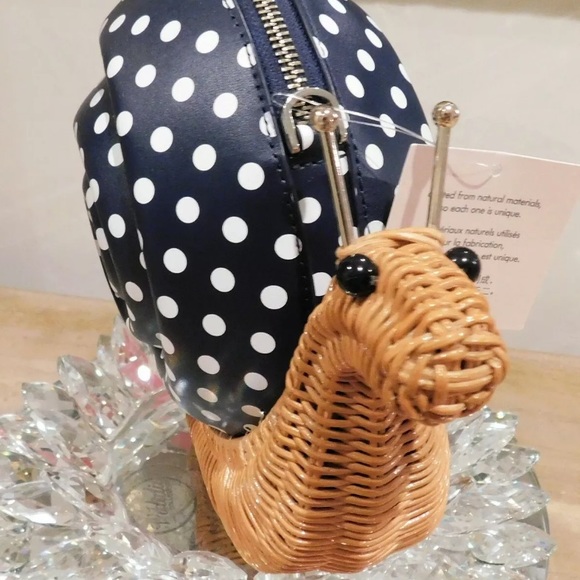 Kate Spade Enchanted Forest Wicker Scarlet polka - Picture 9 of 9